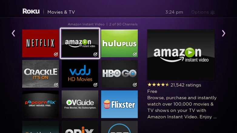 Problems with prime video on roku